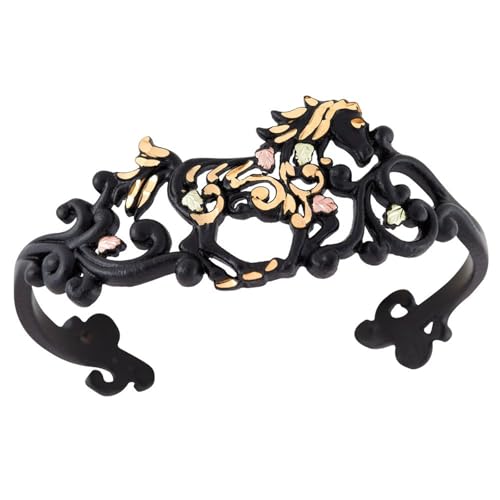 Black Hills Gold Black Powder Horse Bracelet