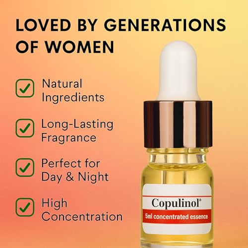 Pherolec Global COPULINOL Stark Pheromonparfüm für Frauen Pheromone Parfüm dm für Danem Parfum öl Set Woman Original Pheromon Parfum Langanhaltender Duft Damendüfte für frau parfum oil damen 5ml