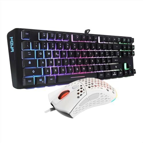 COLORI – Fatti notare con le luci colorate della tastiera da gaming e del mouse gaming. Regola la luminosità per un look inconfondibile