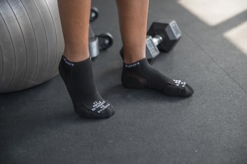 Image of Thorlo Women's Experia Micro-Mini Crew Sock 3 Pack, Black /Black, 10