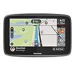 TomTom Campervan and Caravan Sat Nav GO Camper with Campervan and Caravan POIs, Updates via Wi-Fi, Traffic and Speedcam Warnings via SIM Card, World Maps, Black