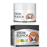 Crema Antimanchas Oscuras para la Cara y el Cuerpo, Snow Bleach para Partes Intimas, Crema Aclaradora, Crema para Axilas, Axilas, Cuello, Espalda, Piernas, Codos y Áreas Privadas