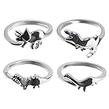 Bagues décoratives : parfaites pour de nombreuses occasions, telles que noël, une fête, un anniversaire, une remise de diplôme, un anniversaire et une utilisation quotidienne, bagues de mode et bijoux