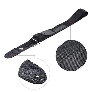 Sangle de Guitare, Courroie de Guitare en Coton avec 3 Porte-médiators + 3 Médiators (Couleurs Aléatoires), 94-141 cm… - Les Beatles, Paul McCartney, John Lennon, RIngo Starr, George Harrison Sangle de Guitare, Courroie de Guitare en Coton avec 3 Porte-médiators + 3 Médiators (Couleurs Aléatoires), 94-141 cm… – Image 3
