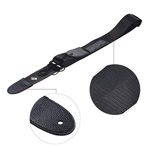 Sangle de Guitare, Courroie de Guitare en Coton avec 3 Porte-médiators + 3 Médiators (Couleurs Aléatoires), 94-141 cm… - Les Beatles, Paul McCartney, John Lennon, RIngo Starr, George Harrison Sangle de Guitare, Courroie de Guitare en Coton avec 3 Porte-médiators + 3 Médiators (Couleurs Aléatoires), 94-141 cm… – Image 4