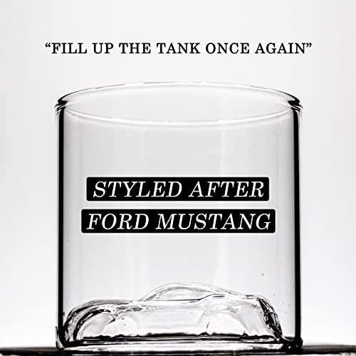 Novoto Whiskey Decanter Set with Glasses, 97's Gas Station & Car Limited Edition, Whiskey Gifts for Men, 850ml & 240ml Whiskey Set, Whiskey Decanter accessories, Wine Decanter Alcohol Gifts for Men - Image 4