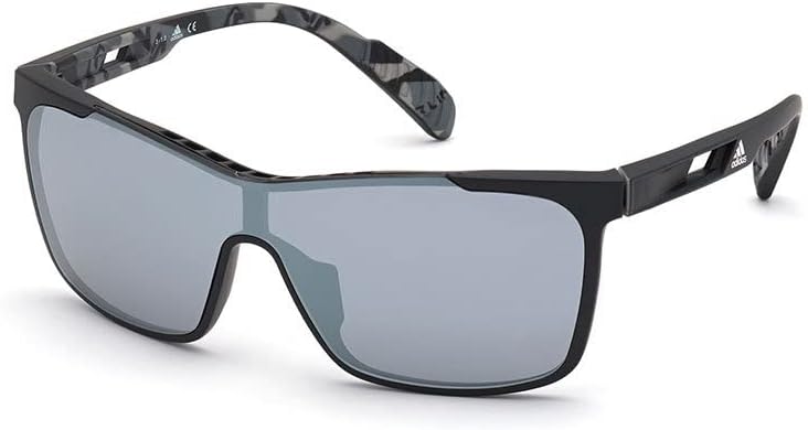 Adidas SP0019 Sunglasses Mirror Grey/CAT3 | CAT3 smoke mirror lenses, Lightweight performance frame, Sport-inspired design, Outdoor ready, Authorized dealer product