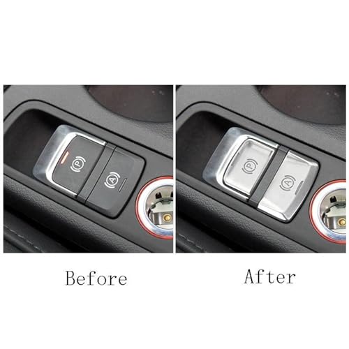 Autocollants de frein à main pour Audi Q3 8U accessoires déco console - 2