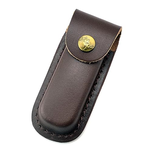 YUGSHNKFC Funda De Vintage para Cuchillos Funda Plegable De Bolsillo Fundas Hechas A Mano Regalo Hombres Fundas Cuchillos Plegables