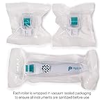 Derma Roller Microneedle 6 Piece Kit [DERMAROLL by Prosper Beauty] Face Roller with 4 Replaceable Heads Exfoliation Microdermabrasion Micro Derma Skin Care Tool Dermaplaning Microneedling - Image 4