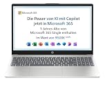 HP Laptop | 15,6" FHD Display | Intel N100 | 4 GB DDR4 RAM | 128 GB UFS | Intel UHD Graphics | Microsoft 365 Single (1 Jahr) enthalten | Windows 11 Home im S-Modus | QWERTZ | Natural Silver