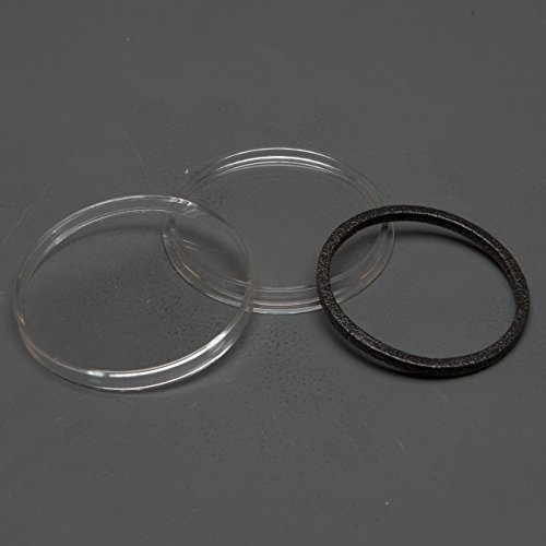 Air-Tite Protectores de Monedas con Anillo Negro X43mm miniatura 2
