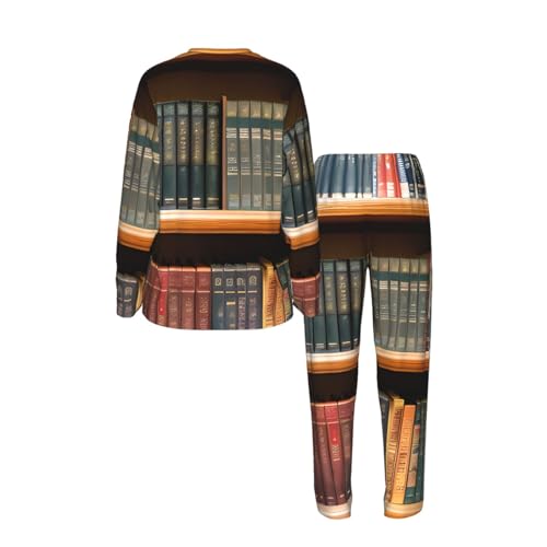 Pyjama bibliothèque élastique anti serrage vêtement de nuit - 6