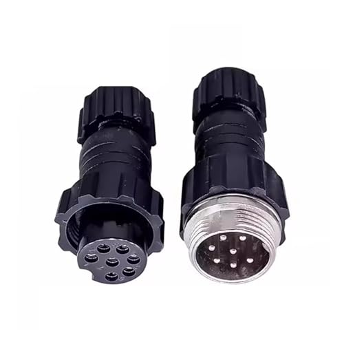 eufeifeiegds 5/20�Z�b�g QL16 M16 �q�� Ip65 �I�X ���X �h�b�L���O�p�l�� �}�E���g�R�l�N�^ 2/3/4/5/6/7/8/9�s�� wefeiegds(�h�b�L���O7P�A20�Z�b�g)