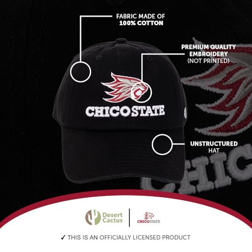 Gorra con bordado Universidad California Wildcats negra miniatura 4