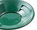SE 12 Inch Gold Panning Pan - Dual Riffles for Easier Mining and Prospecting, Green