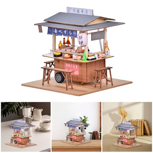 Boutique sushis miniature bois cadeau idéal déco