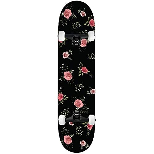 KPC Complete Skateboard - Pro Style Quality - Maple 7-Ply Deck, Aluminum Trucks, Urethane Wheels, Precision Bearings - The Perfect Beginners First Board