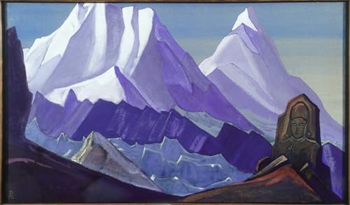 Peinture Poster Impression Tableaux Roerich de Haute Qualité 60x90cm