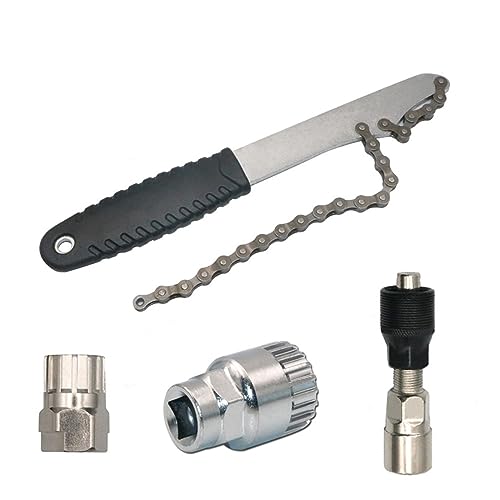 ZGYDNM Bicycle Repair kit Bicycle Repair Tool Kits Flywheel Wrench Crank Puller Extractor Cassette Remover Bottom Bracket Removal Bike Removing Tools Repair Tool (Color : Kit 1, Size : 1)