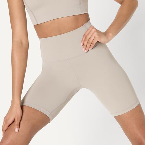 Image of Amazon Essentials Women's Active FormFlex Buttery Soft High Waist Biker Shorts