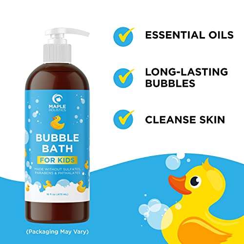 Sulfate-Free-Kids-Bubble-Bath-Relaxing-Vanilla-Lavender-Bubble-Bath-for-Kids-and-Toddlers-with-Nighttime-Blend-of-Chamomile-Oil-and-Calendula-Oil-Extra-Foamy-Moisturizing-Kids-Bath-Soap-Liquid