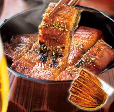 食品添加物不使用の浜名湖うなぎ蒲焼 約110g蒲焼×5尾(付属タレ×1、山椒×5)