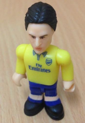 MICRO Football figure Arsenal MIKEL ARTETA Fly Emirates Yellow away kit model