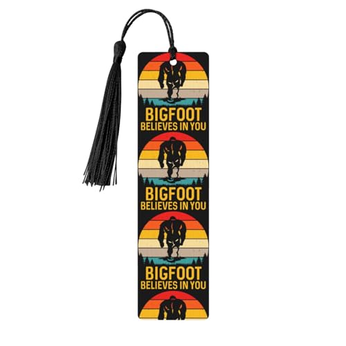 Bigfoot Believes in You Segnalibro regalo di San Valentino Unisex