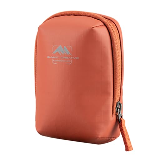 Summit Creative SUM-DIGITALPOUCH-M-OR �f�W�^���|�[�` M �b�������n�bKYY�t�@�X�i�[�̗p�b�R���p�N�g�J�����E�X�}�z���[�b�X�g���b�v�t 4�F�W�J (�I�����W)