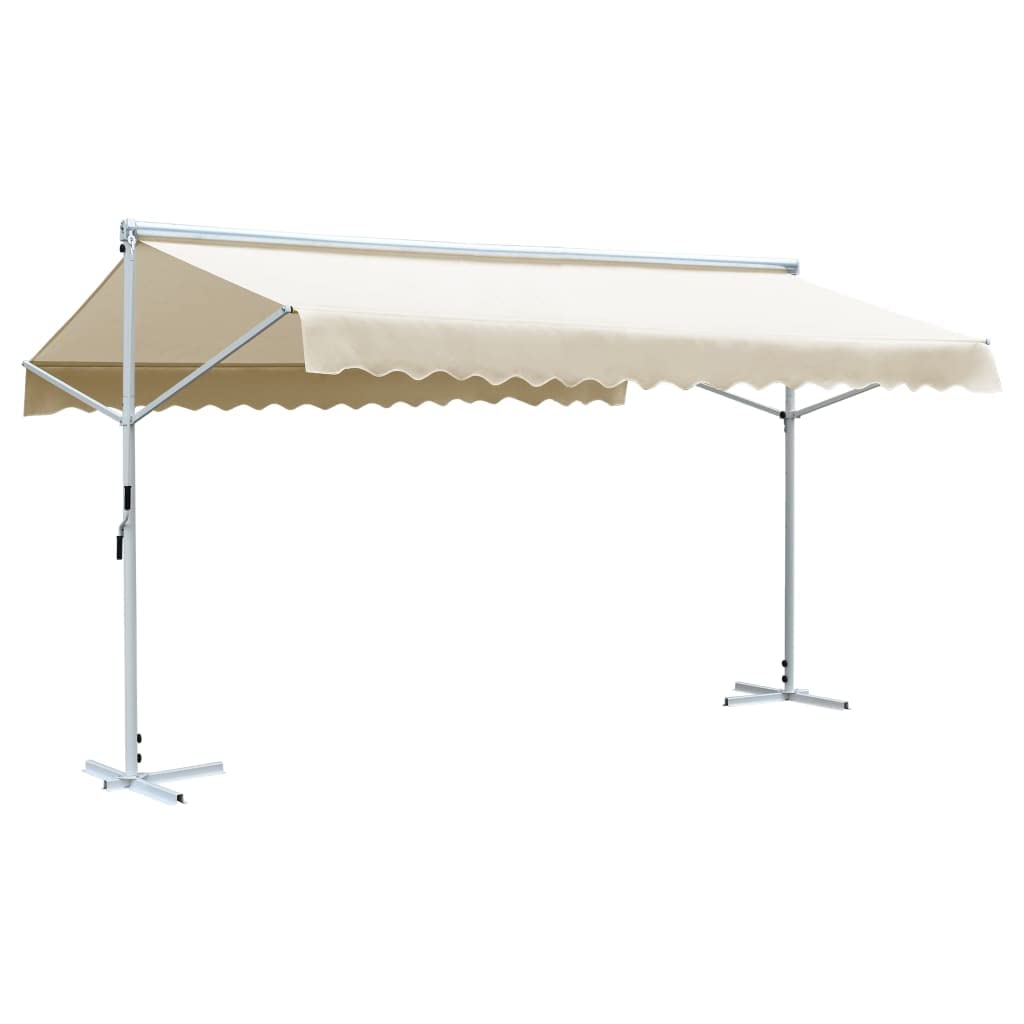 6x Gartenüberdachung - Wasserdichte Outdoor Terrassenabdeckung Ohne Bohren Sonnenschutz UV-Harz Pavillon für Balkon & Terrasse Perfekt für Garten und Schützen