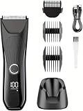 Hair Clippers Unisex Electric Clipper with Base for Home Use, Rechargeable USB Charging