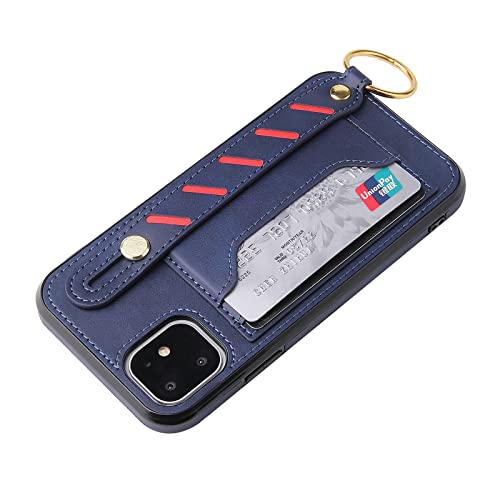 Funda de piel de poliuretano marrón elegante compatible con iPhone 7p y 8plus 2