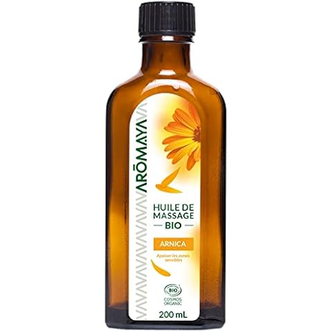Aromaya Organic Arnica Massage Oil for Muscle Relief Cover