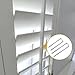 125 PCS Plantation Shutter Repair Kit, Shutter Pins, Repair Plantation Shutters Tool Set, Replacement Repairs Pin, Spring Loaded Pins, Louvers Staples, Washers, Window Shutters Tools Supplies