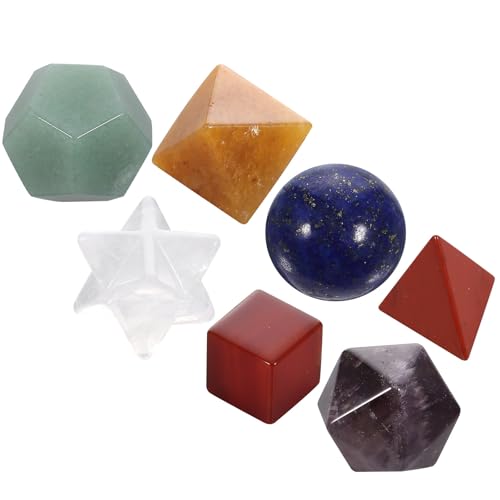 Cristaux Naturels Chakras Solides Géométriques Platoniques Lithothérapie