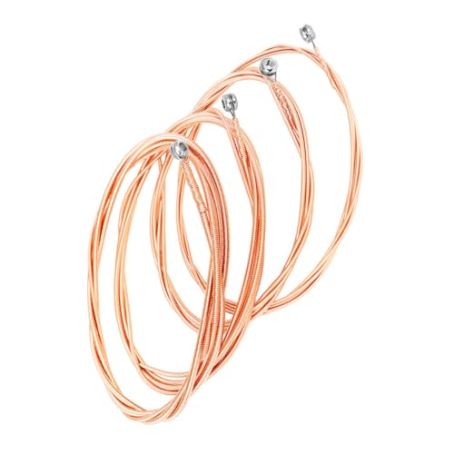 Kisangel Bass Accessories Bass String Set Easy to Replace Old Strings Stable Sound