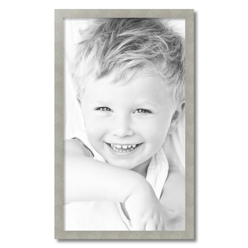 ArtToFrames 18x31 inch Classic Silver Picture Frame, 2WOM0066-76808-YSLV-18x31