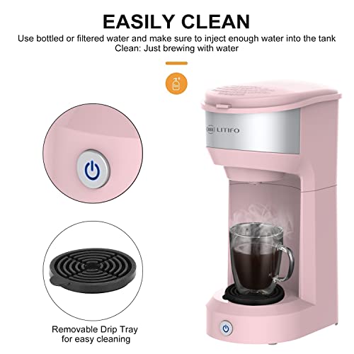 LITIFO Single Serve Coffee Maker