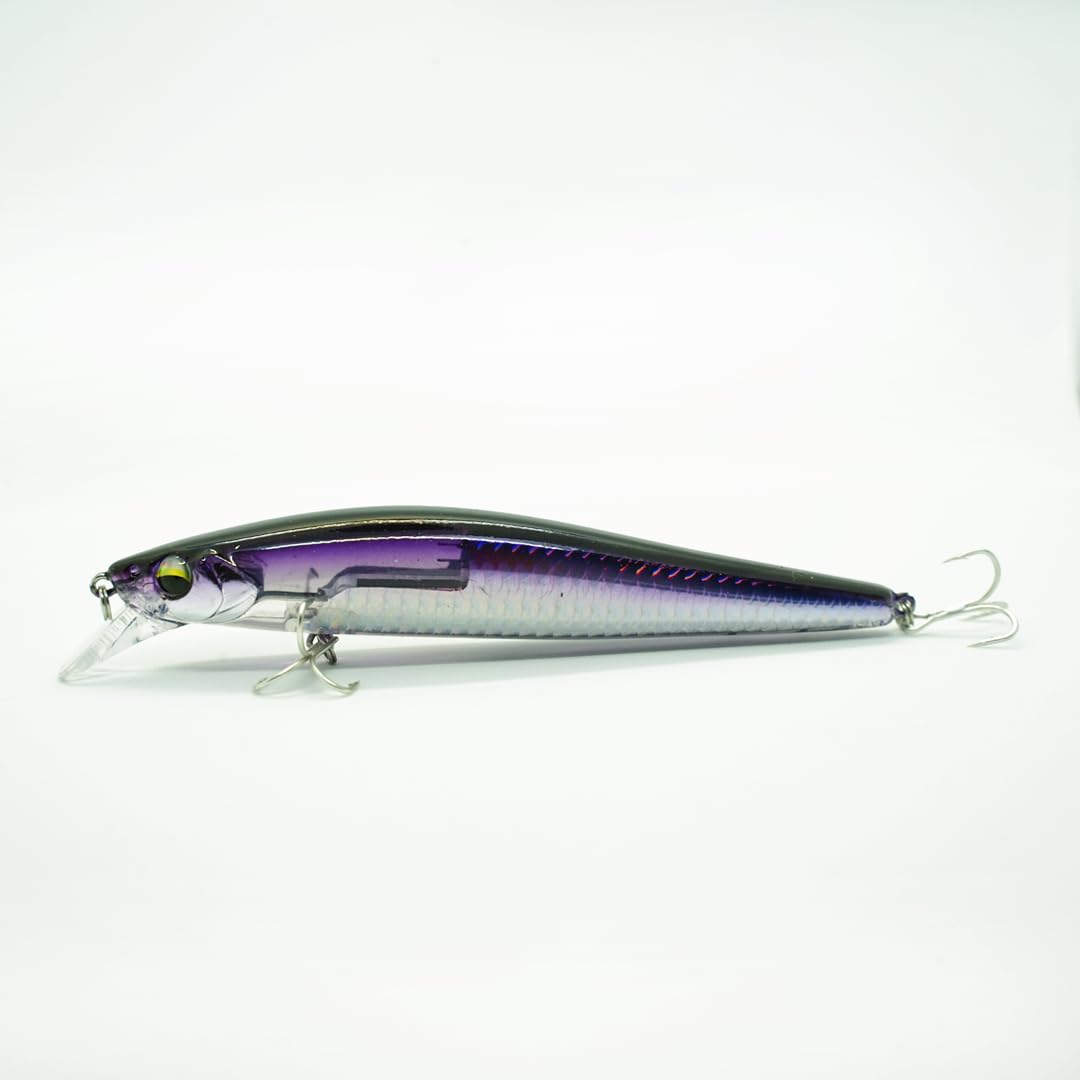 Bass Exciter Crankbait, Suspended Model, 25g, 12.5cm Bait, Lure (1pc/Order)