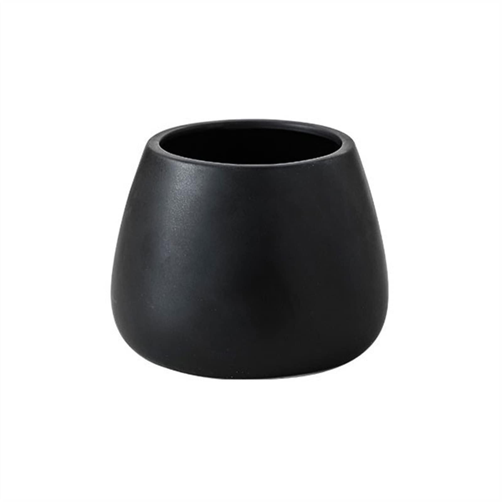 Pot de fleurs en céramique blanche Yofab pour éviter le plastique et embellir le jardin