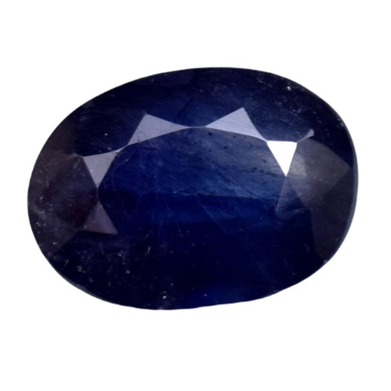 Saphir bleu naturel ovale pour fabriquer votre bague de fiançailles et collier en pendentif DIY