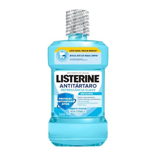 Enxaguatório Bucal Tartar Control Zero, Listerine, 500ml
