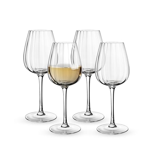 Villeroy & Boch, Rose Garden Bicchiere Da Vino Bianco Trasparente, Lavabile In Lavastoviglie, Bicchieri Design, Bicchieri, Calice Vino Bianco, Bicchiere Di Vino Grande, Vetro, Cristallo