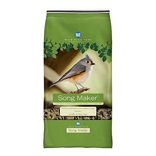 Blue Seal Song Maker Wild Bird Seed | Nutritious Blend, No Fillers, Attracts a Variety of Birds | 8 Pound Bag