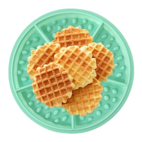 Molde para gofres de silicona, molde de silicona para tazón de gofres - de hornear para gofres en - Molde de silicona, máquina de chocolate y galletas, bandeja antiadherente