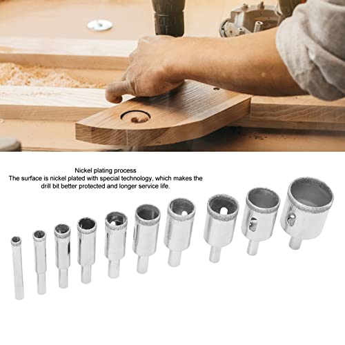 Kit de 10 brocas diamantadas para taladro miniatura 3