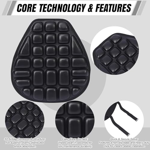 Funda de asiento cómoda de PU suave para moto Vmoto TC MAX 2019-2026 6