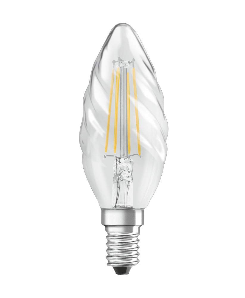 OSRAM LED lamp | Base: E14 | Warm White | 2700 K | 2.50 W | Replacement for 25W | Clear | LED Retrofit Classic BW