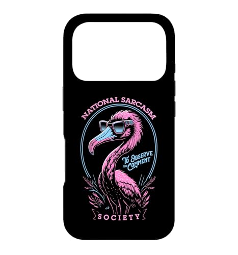 National Sarcasm Society �ʔ�������ȃt���~���S�R�����g �X�}�z�P�[�X iPhone 17 Pro �p